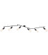 Martha 180cm Ceiling Spotlight Bar Black 6x E27-1