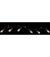Martha 180cm Ceiling Spotlight Bar Black 6x E27-4