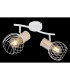 Luise Twin Ceiling Spotlight White 2x E27-6