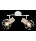 Luise Twin Ceiling Spotlight White 2x E27-7