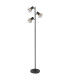 Priska Multi Arm Floor Lamp Matt Black 3x E27-2