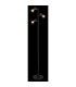 Priska Multi Arm Floor Lamp Matt Black 3x E27-5