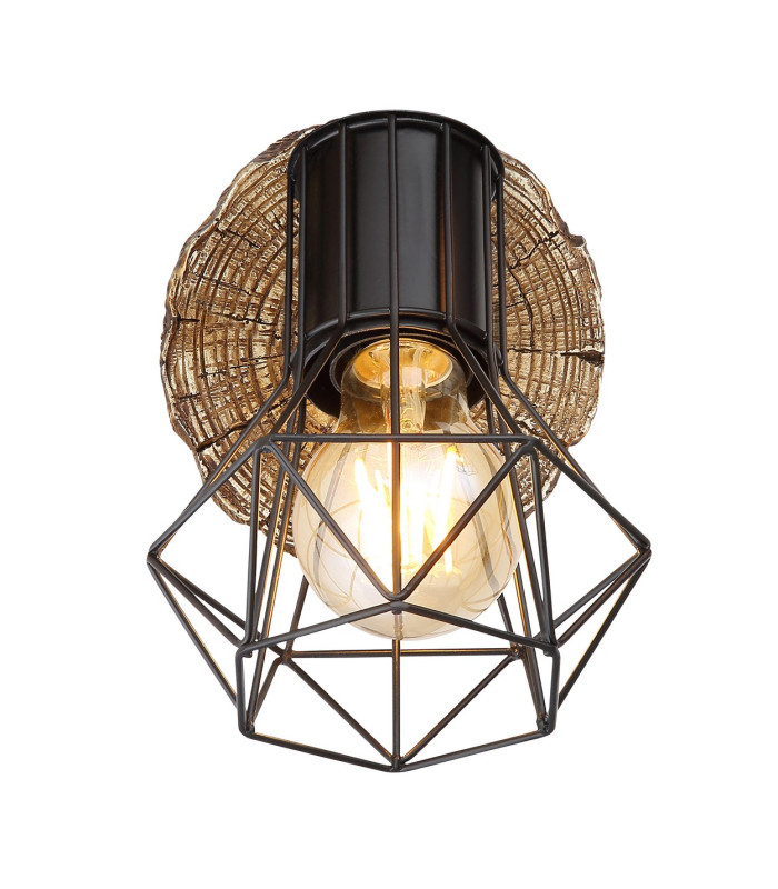 Priska Single Spotlight Black 1x E27-3