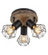 Priska Ceiling Spotlight Clusters Black 3x E27-1