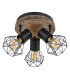 Priska Ceiling Spotlight Clusters Black 3x E27-2