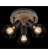 Priska Ceiling Spotlight Clusters Black 3x E27-5