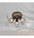 Priska Ceiling Spotlight Clusters Black 3x E27-8