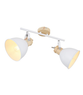 Wiho Twin Ceiling Spotlight White 2x E27-1