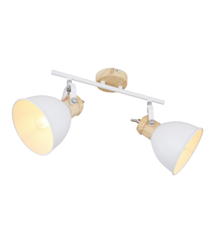 Wiho Twin Ceiling Spotlight White 2x E27-1