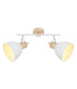 Wiho Twin Ceiling Spotlight White 2x E27-3