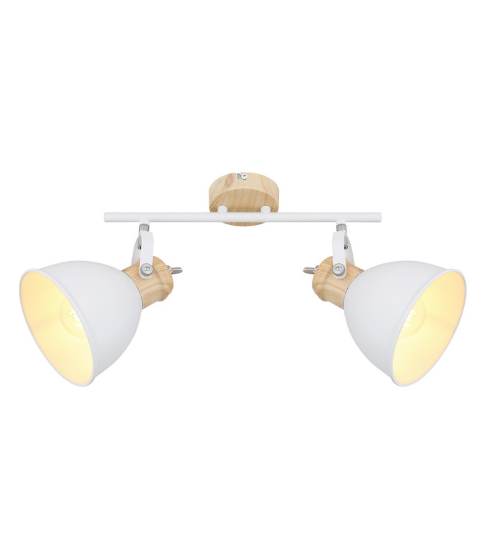 Wiho Twin Ceiling Spotlight White 2x E27-3