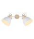 Wiho Twin Ceiling Spotlight White 2x E27-4