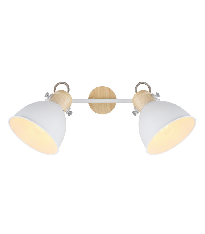 Wiho Twin Ceiling Spotlight White 2x E27-4