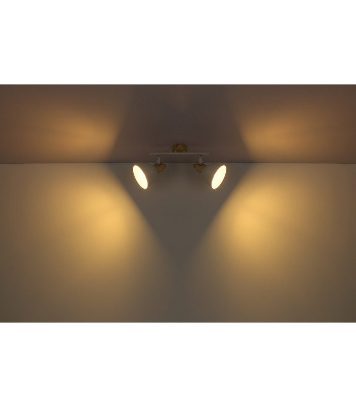 Wiho Twin Ceiling Spotlight White 2x E27-6