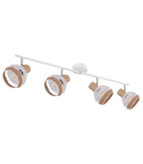 Widy Ceiling Spotlight Bar White 4x E27-2