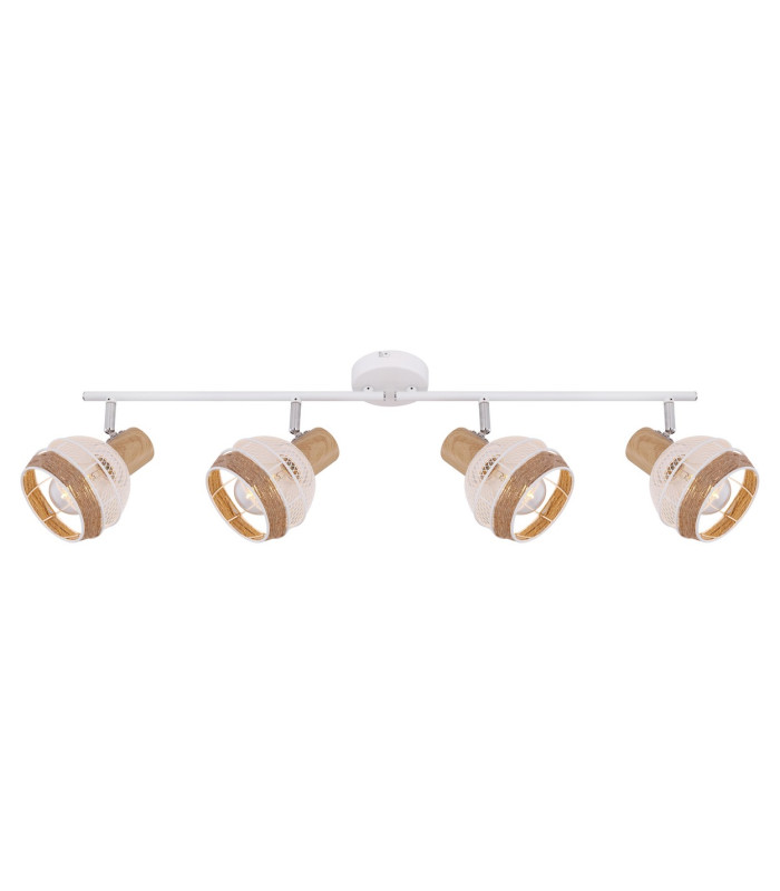 Widy Ceiling Spotlight Bar White 4x E27-3