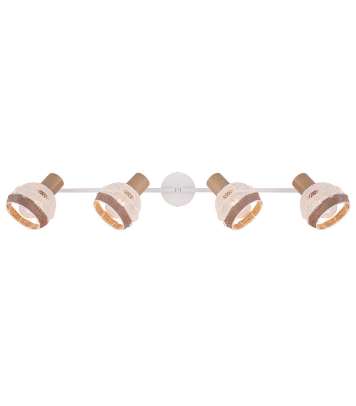 Widy Ceiling Spotlight Bar White 4x E27-4