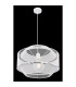 Vigatto Cylindrical Pendant Ceiling Light White 1x E27-4