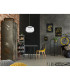 Vigatto Cylindrical Pendant Ceiling Light White 1x E27-5