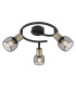Fiastra Ceiling Spotlight Clusters Matt Black 3x E14-1