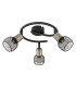 Fiastra Ceiling Spotlight Clusters Matt Black 3x E14-2