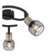 Fiastra Ceiling Spotlight Clusters Matt Black 3x E14-4