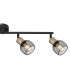 Fiastra Bar Pendant Ceiling Light Matt Black 4x E14-5