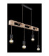 Joelle Bar Pendant Ceiling Light Matt Black 4x E27-5