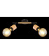 Jorna Twin Ceiling Spotlight Matt Black 2x E27-7