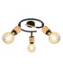 Jorna Ceiling Spotlight Clusters Matt Black 3x E27-1