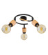 Jorna Ceiling Spotlight Clusters Matt Black 3x E27-2