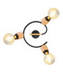 Jorna Ceiling Spotlight Clusters Matt Black 3x E27-3