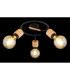 Jorna Ceiling Spotlight Clusters Matt Black 3x E27-5