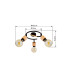 Jorna Ceiling Spotlight Clusters Matt Black 3x E27-7