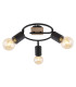 Josella Ceiling Spotlight Clusters Dark Brown 3x E27-1