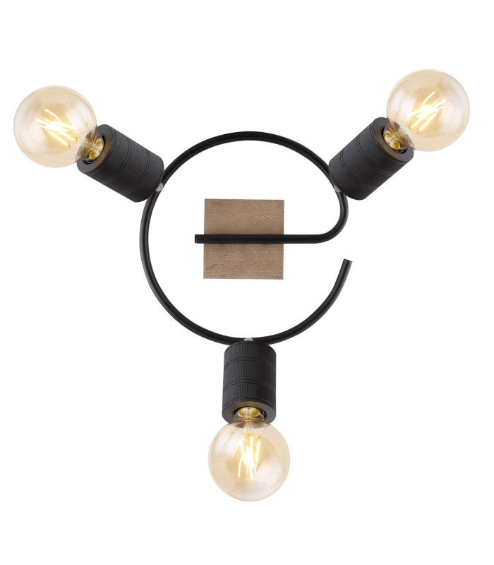 Josella Ceiling Spotlight Clusters Dark Brown 3x E27-3