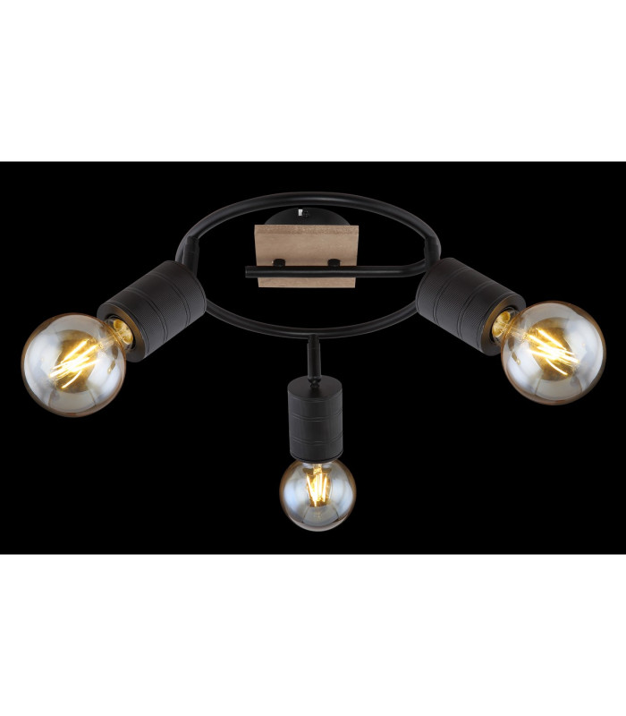 Josella Ceiling Spotlight Clusters Dark Brown 3x E27-5
