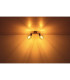 Willa Twin Ceiling Spotlight Black 2x E27-8