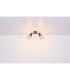Willa Twin Ceiling Spotlight Black 2x E27-9