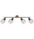 Willa Ceiling Spotlight Bar Black 4x E27-3