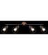 Willa Ceiling Spotlight Bar Black 4x E27-7