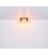 Valli Twin Ceiling Spotlight Dark Brown 2x E27-9