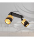 Or Twin Ceiling Spotlight Matt Black 2x E14-8