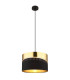 Or Cylindrical Pendant Ceiling Light Matt Black 1x E27-1