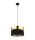 Or Cylindrical Pendant Ceiling Light Matt Black 1x E27-2