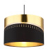Or Cylindrical Pendant Ceiling Light Matt Black 1x E27-3