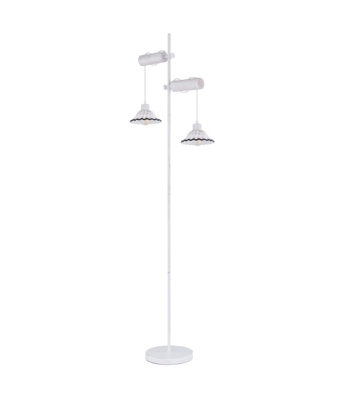 Jowita Multi Arm Floor Lamp Whitewashed 2x E27-2