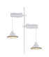 Jowita Multi Arm Floor Lamp Whitewashed 2x E27-4