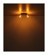 Hollsy Twin Ceiling Spotlight Matt Black Smoke Glass Shade 2x E14-7