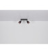 Satella Twin Ceiling Spotlight Gunmetal Copper Glass Shade 2x E14-9